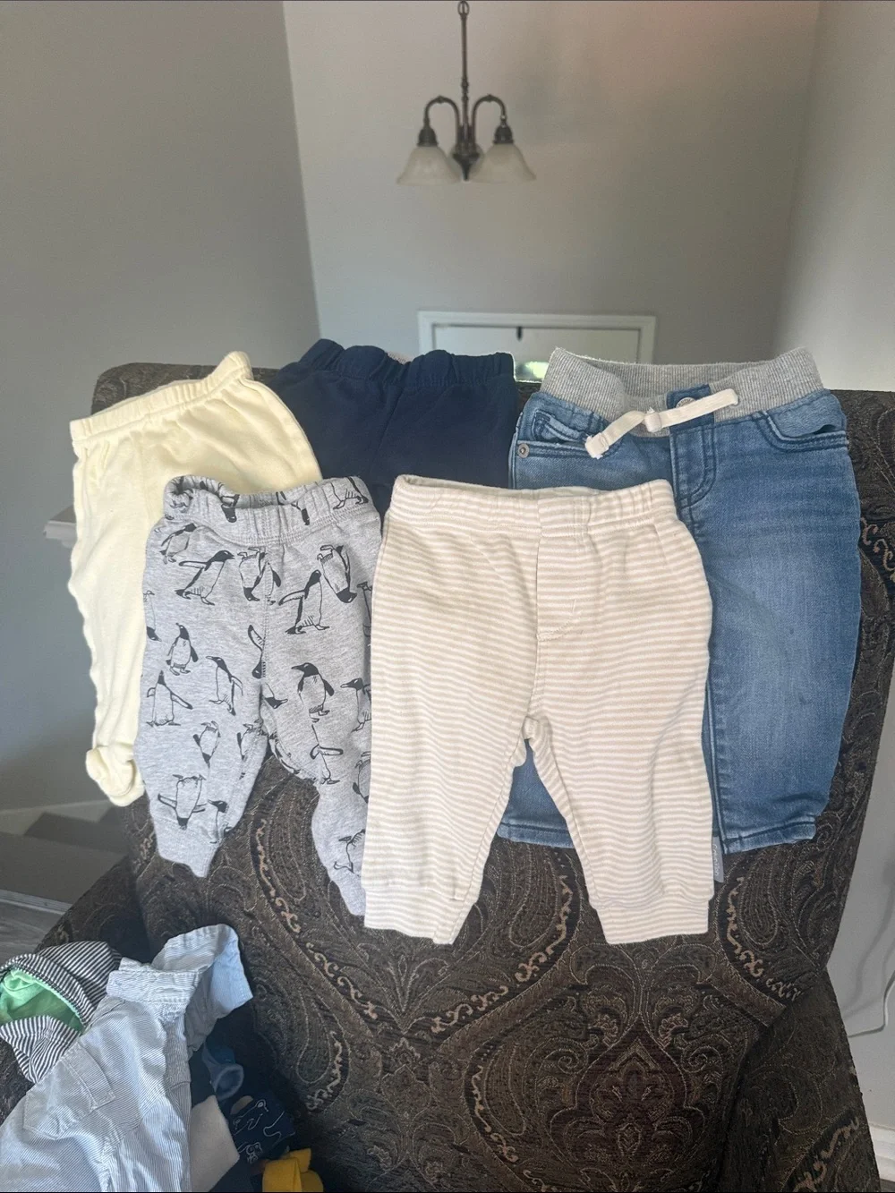 Carter's Baby/Toddler Pants Set - Yellow, Navy, Gray, Cream, Light Blue, Denim